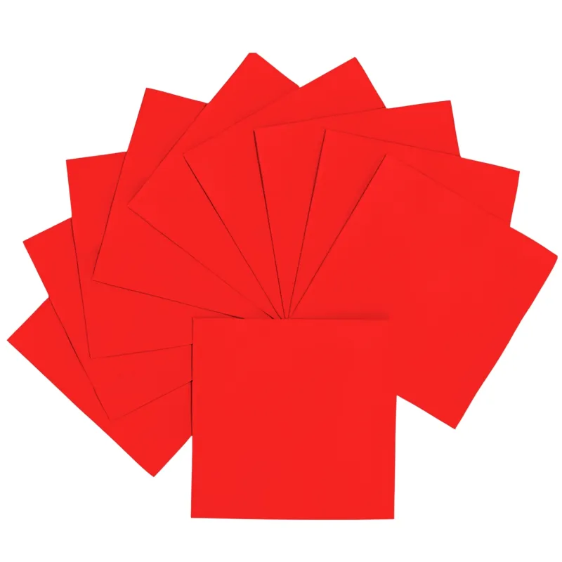 SERVILLETAS PAPEL TISSUE X20 COLOR ROJO