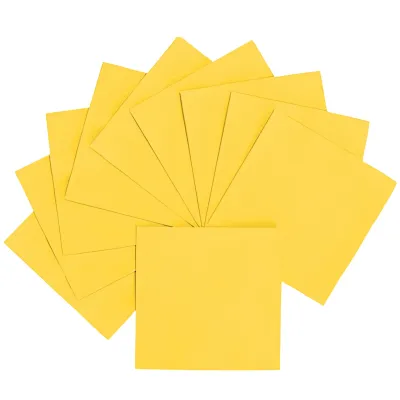 SERVILLETAS PAPEL TISSUE X20 COLOR AMARILLO
