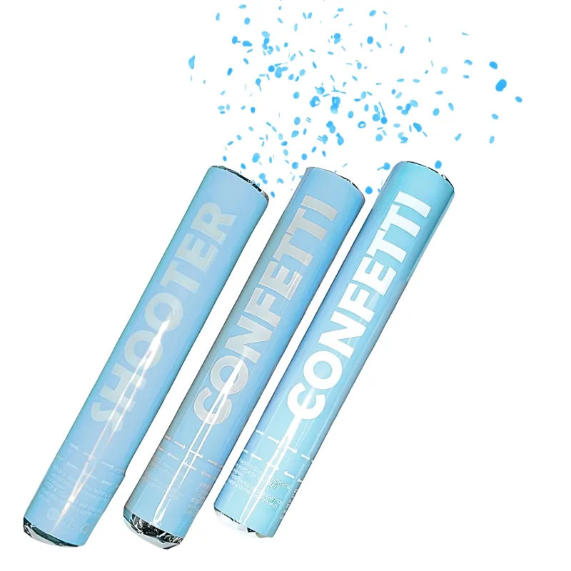 POPPER LANZA PAPELES PASTEL CELESTE X12