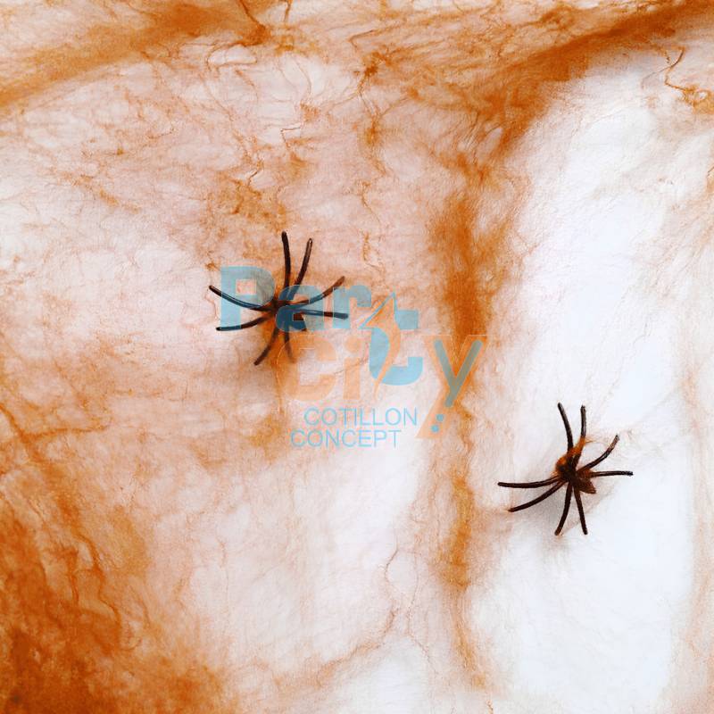 Tela Araña Naranja