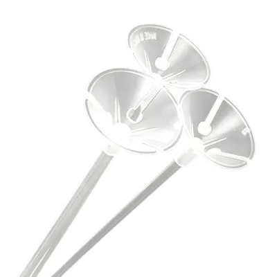 PALITO PARA GLOBO TRANSPARENTE X50 UNIDADES