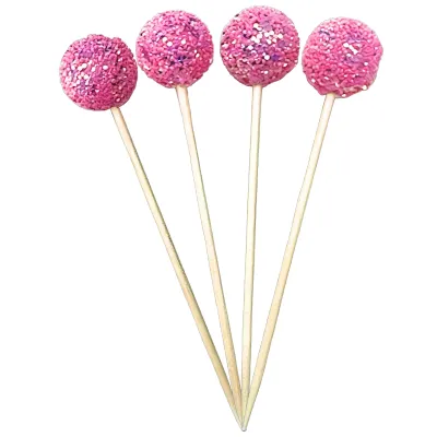 *Preventa* Cake Topper Bolitas Gibreadas Rosas