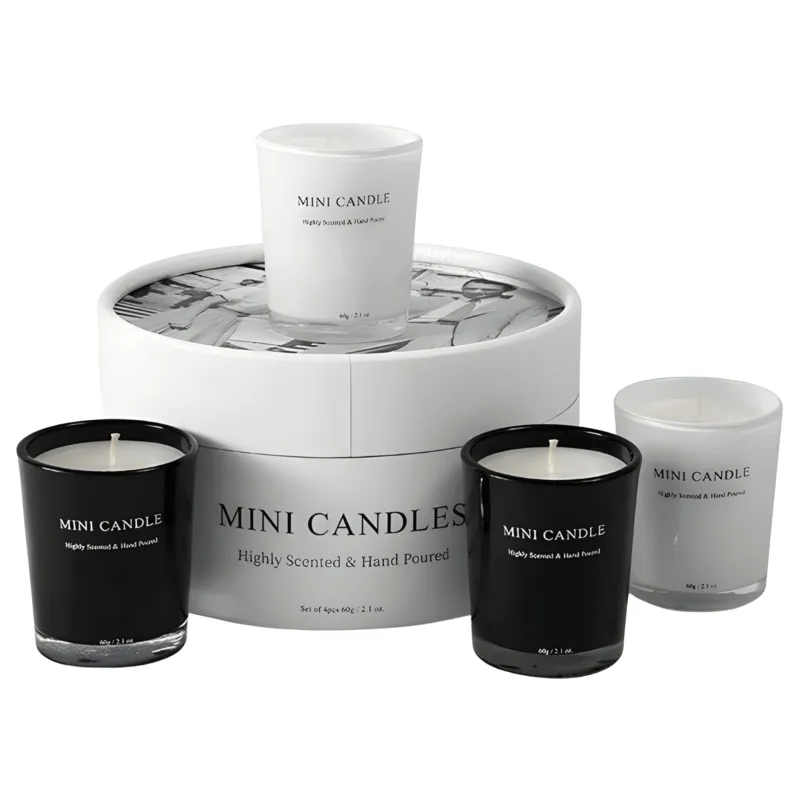 BOX DE MINI VELAS AROMATICAS X3 UNIDADES
