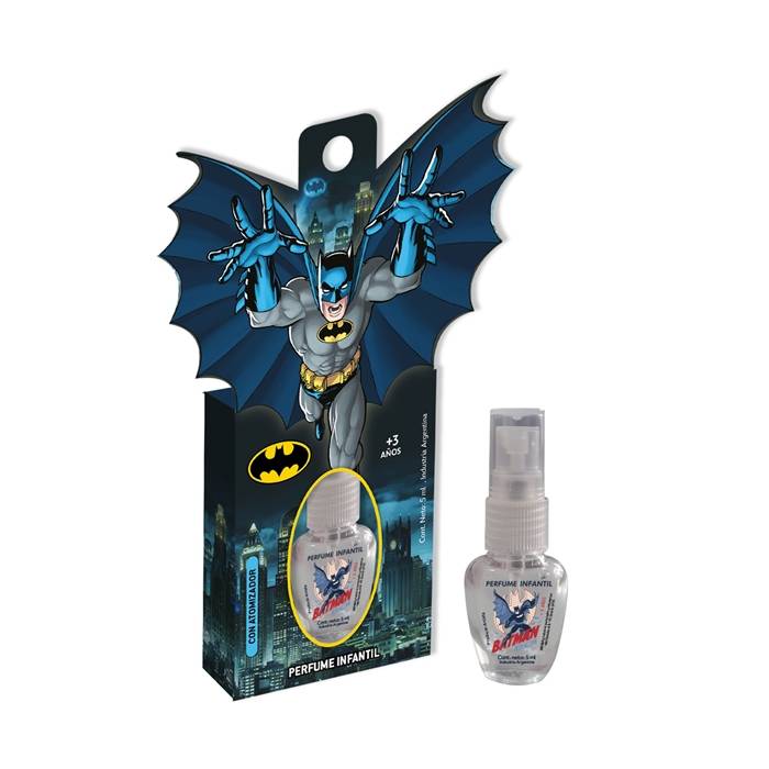 PERFUME 5ML BATMAN BLISTER FORMITA X1 UNIDAD
