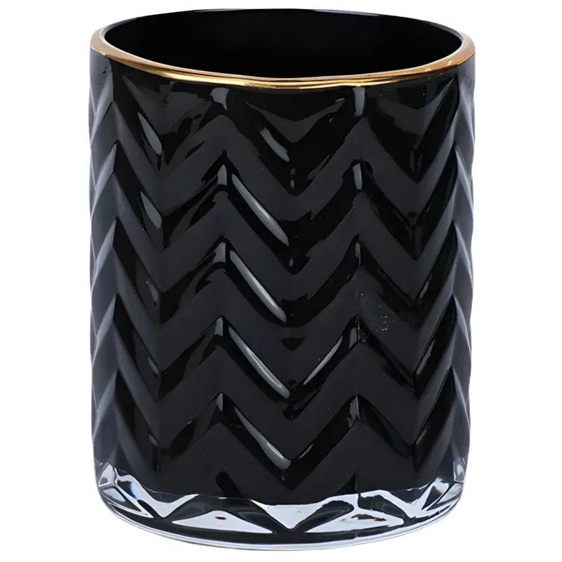 ENVASE PARA FABRICACIÓN DE VELAS NEGRO X6 UNIDADES